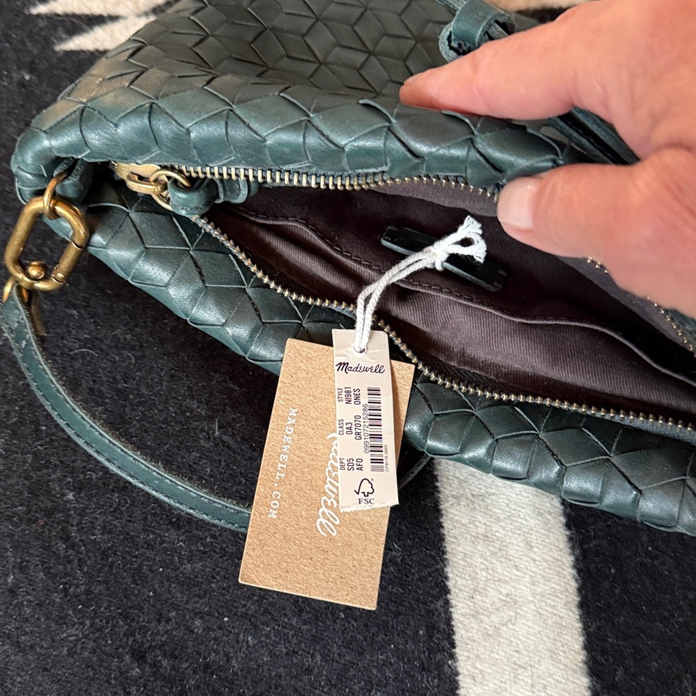 Madewell Woven Leather Purse - Picture 4 of 4
